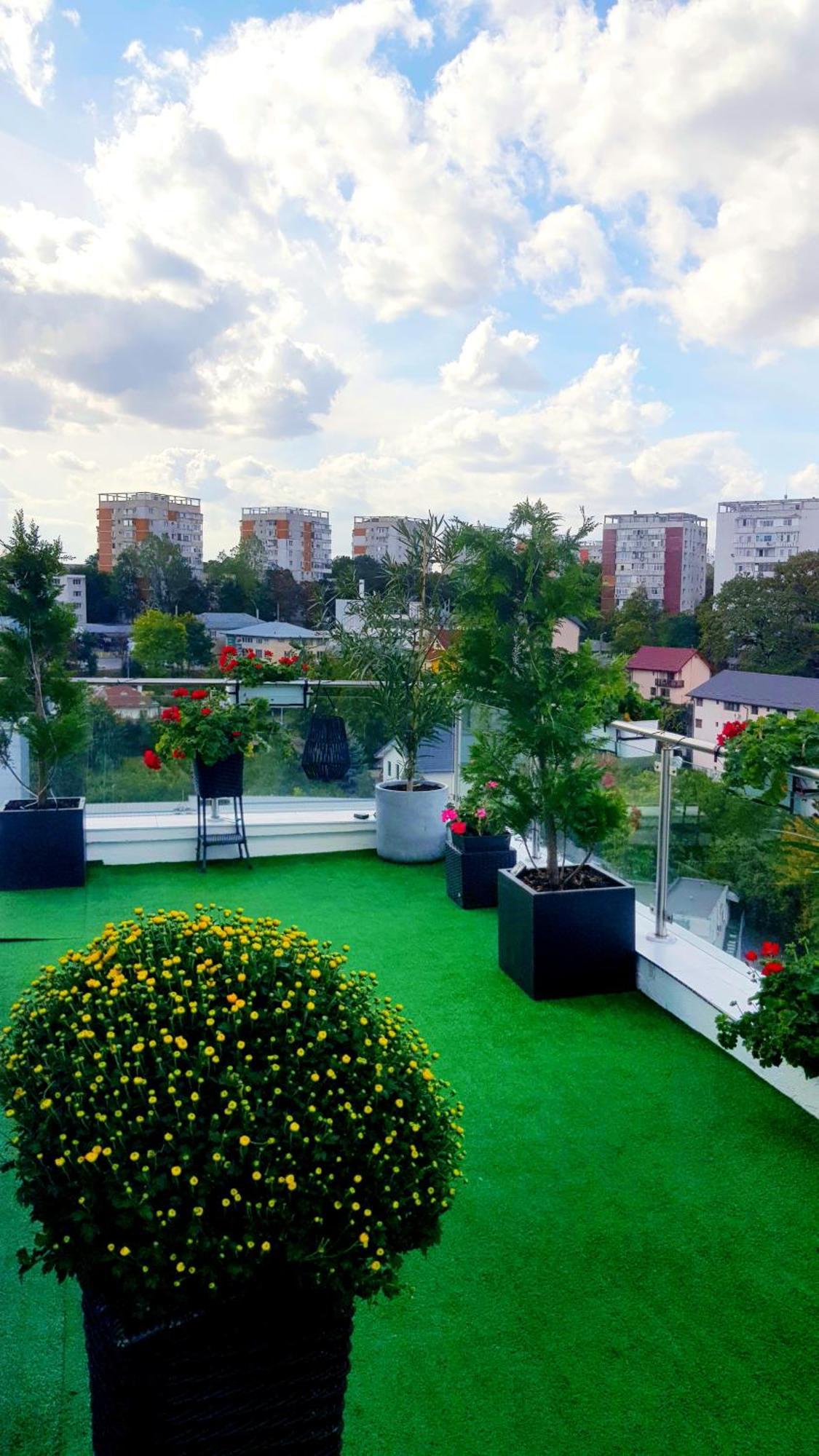 Апартаменты Penthouse View Aeroport Яссы Экстерьер фото