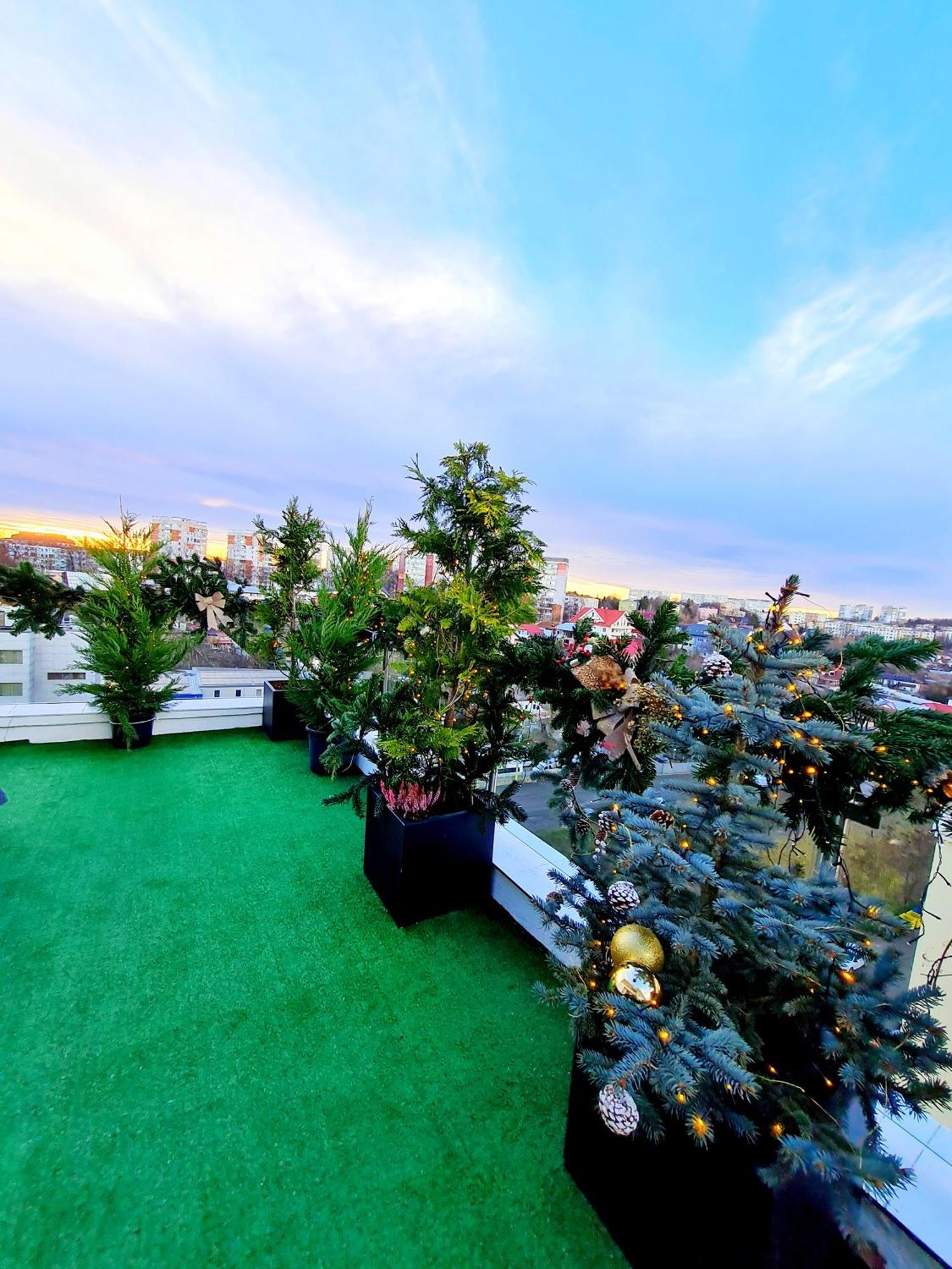 Апартаменты Penthouse View Aeroport Яссы Экстерьер фото