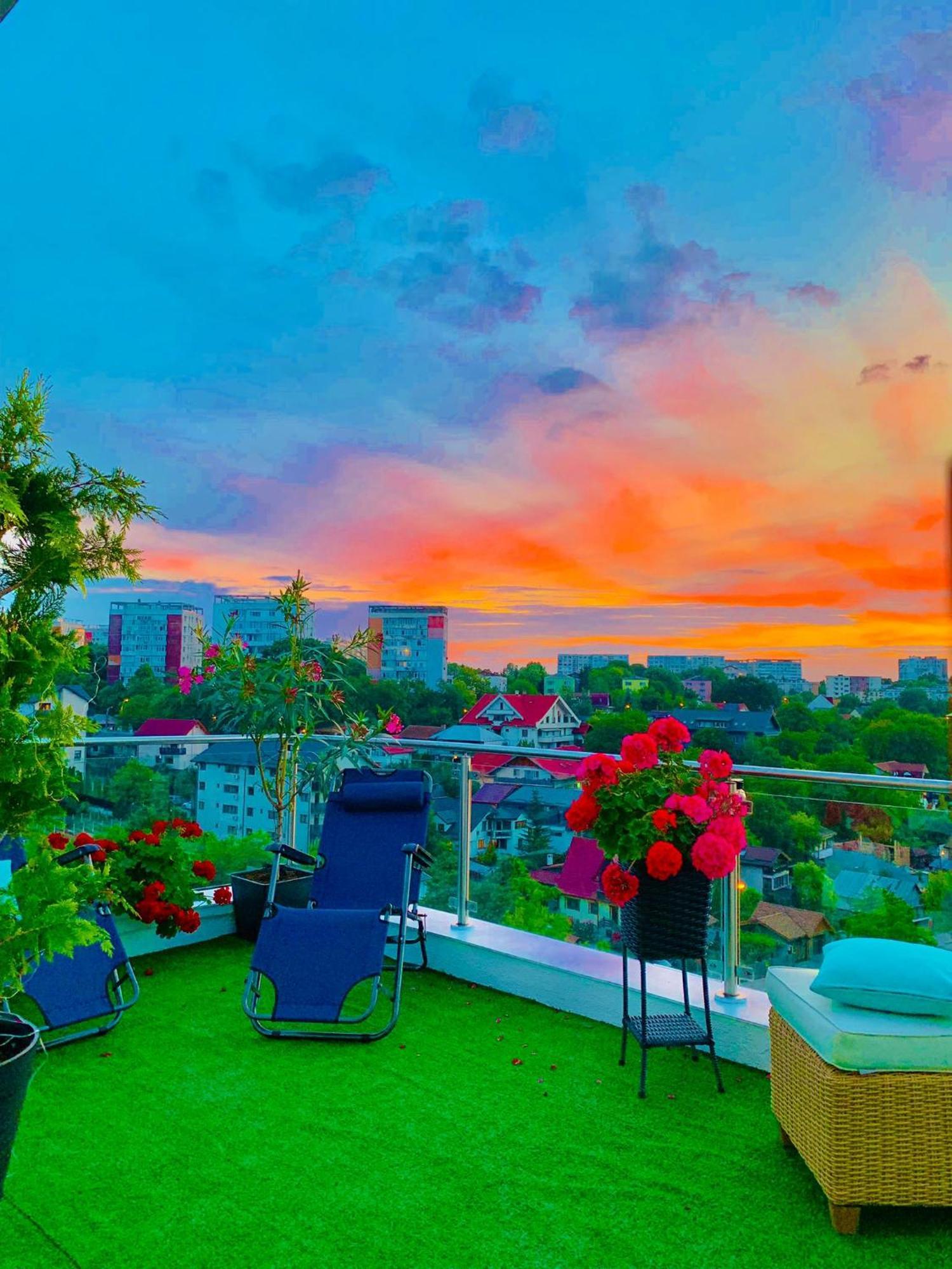 Апартаменты Penthouse View Aeroport Яссы Экстерьер фото