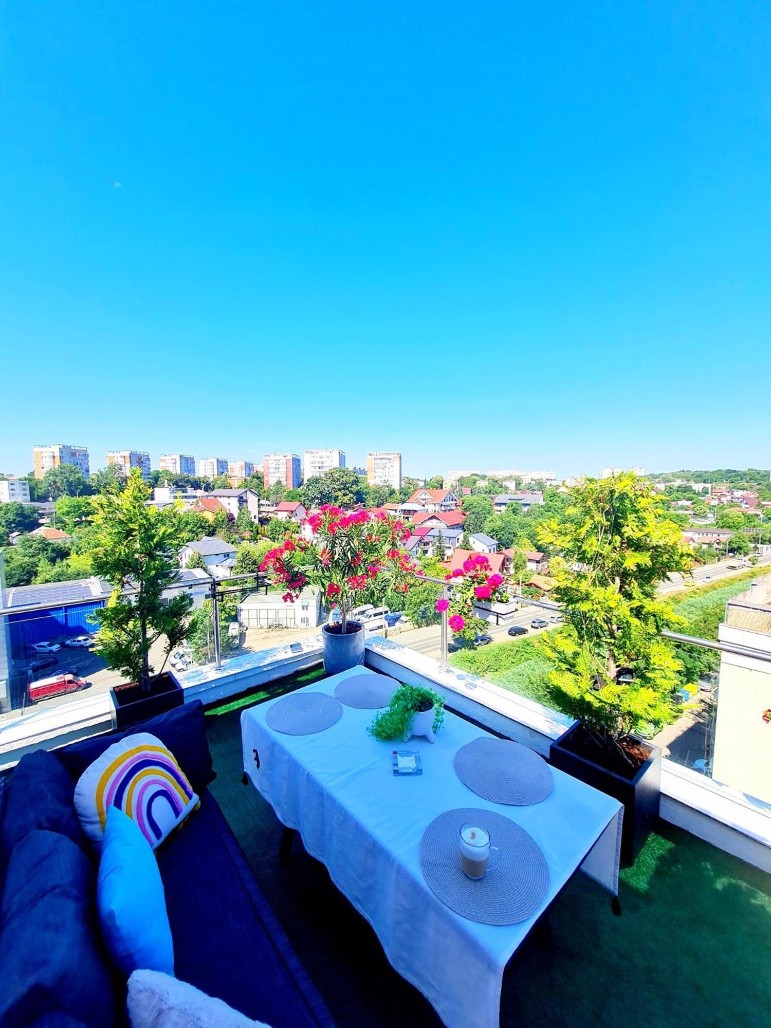 Апартаменты Penthouse View Aeroport Яссы Экстерьер фото