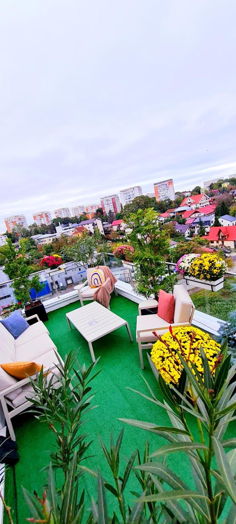 Апартаменты Penthouse View Aeroport Яссы Экстерьер фото